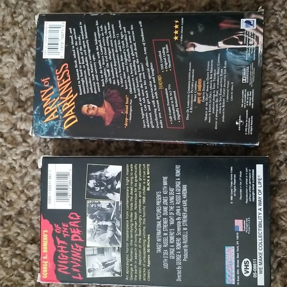 Classic Horror movies VHS - Picture 2 of 3